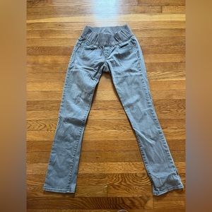 Gap Maternity Jeans, Gray Wash, Always Skinny, 26/2. Demi panel